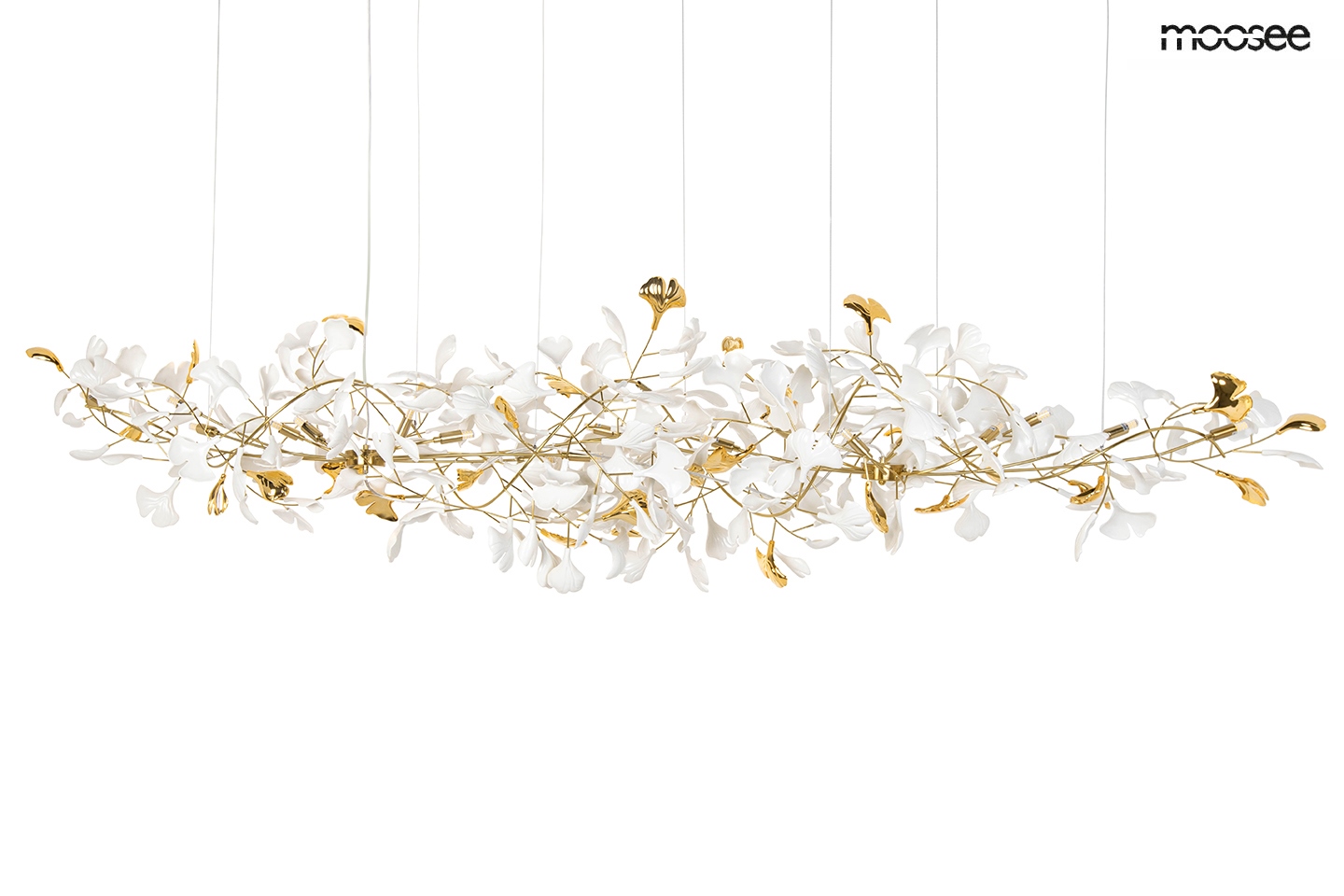 Lampa Wisz ca Pozioma Glamour FLORA 250 PP Z ota