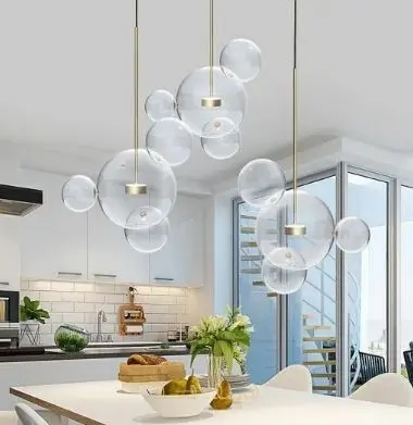 lampy kule _szklana lampa capri