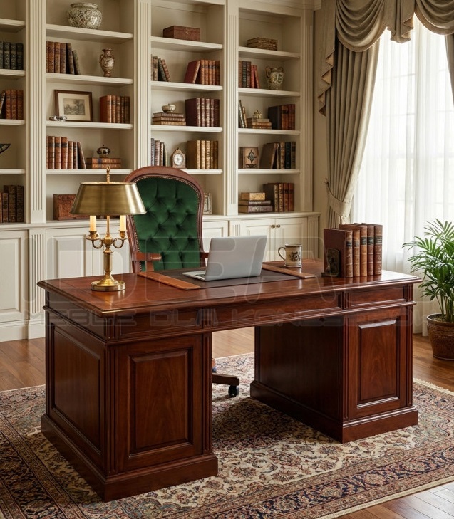 Fotel biurowy chesterfield Warwick IdealMeble.pl