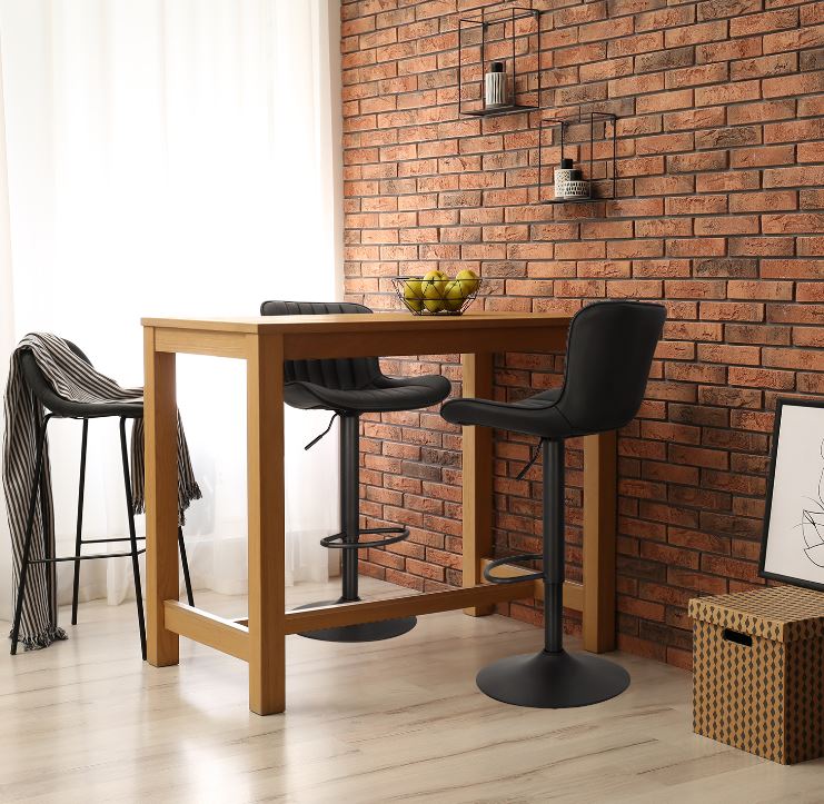 regulowany hoker obrotowy czarny bruno