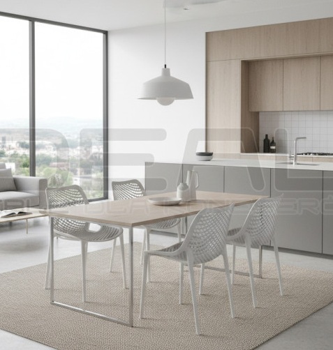 Krzesło ażurowe białe Chips IdealMeble.pl