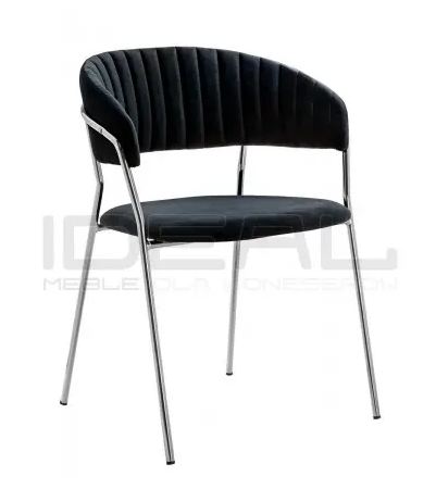 Krzesła glamour margo chrom