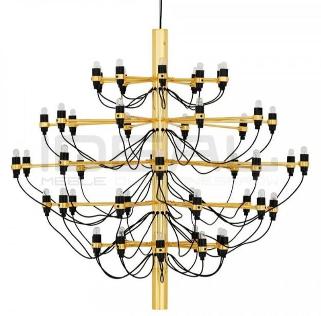 duża lampa gino gold