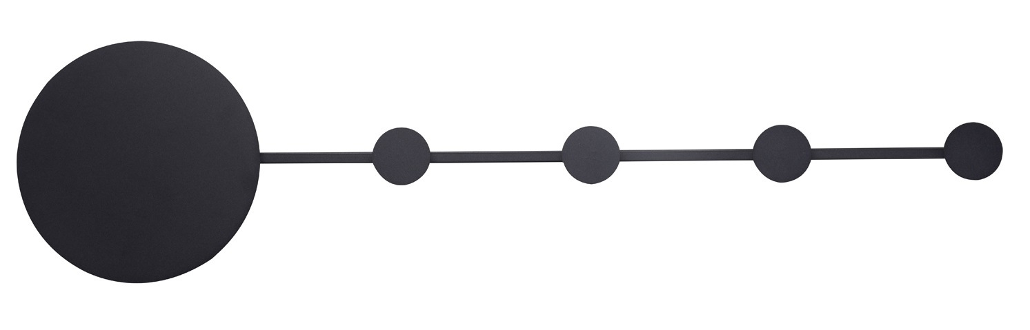 Kinkiet czarny shadow clex 105