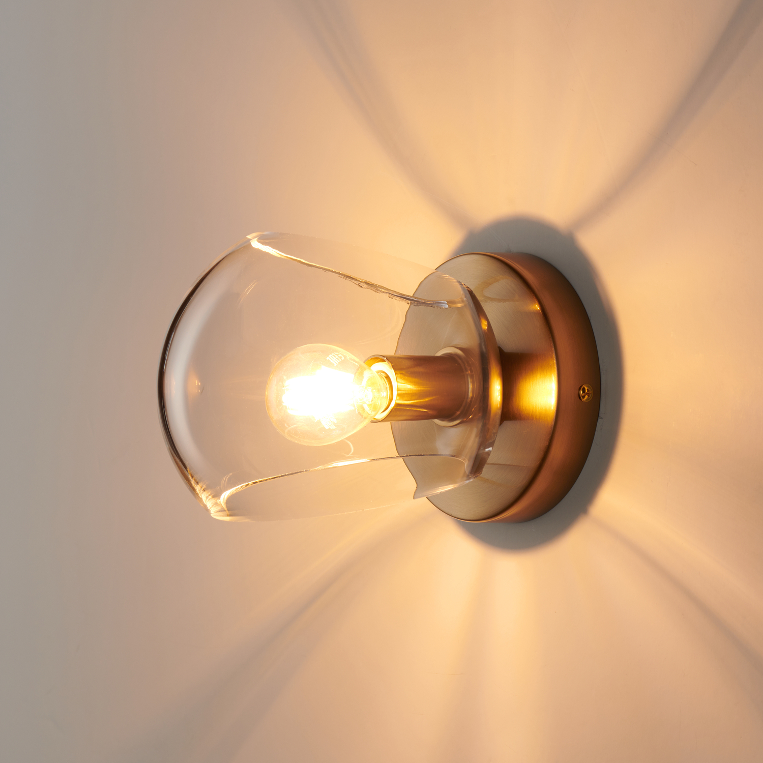 kinkiet glamour cosmic złoty