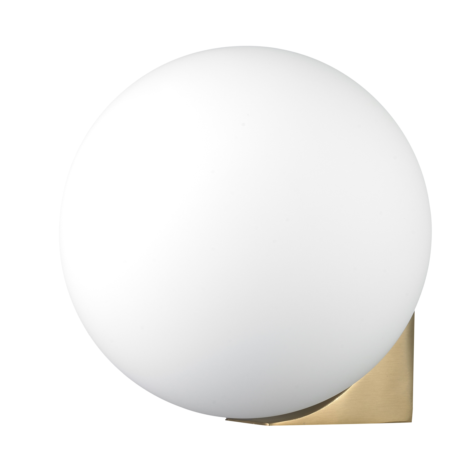 kinkiet glamour dot boll złoty biała kula