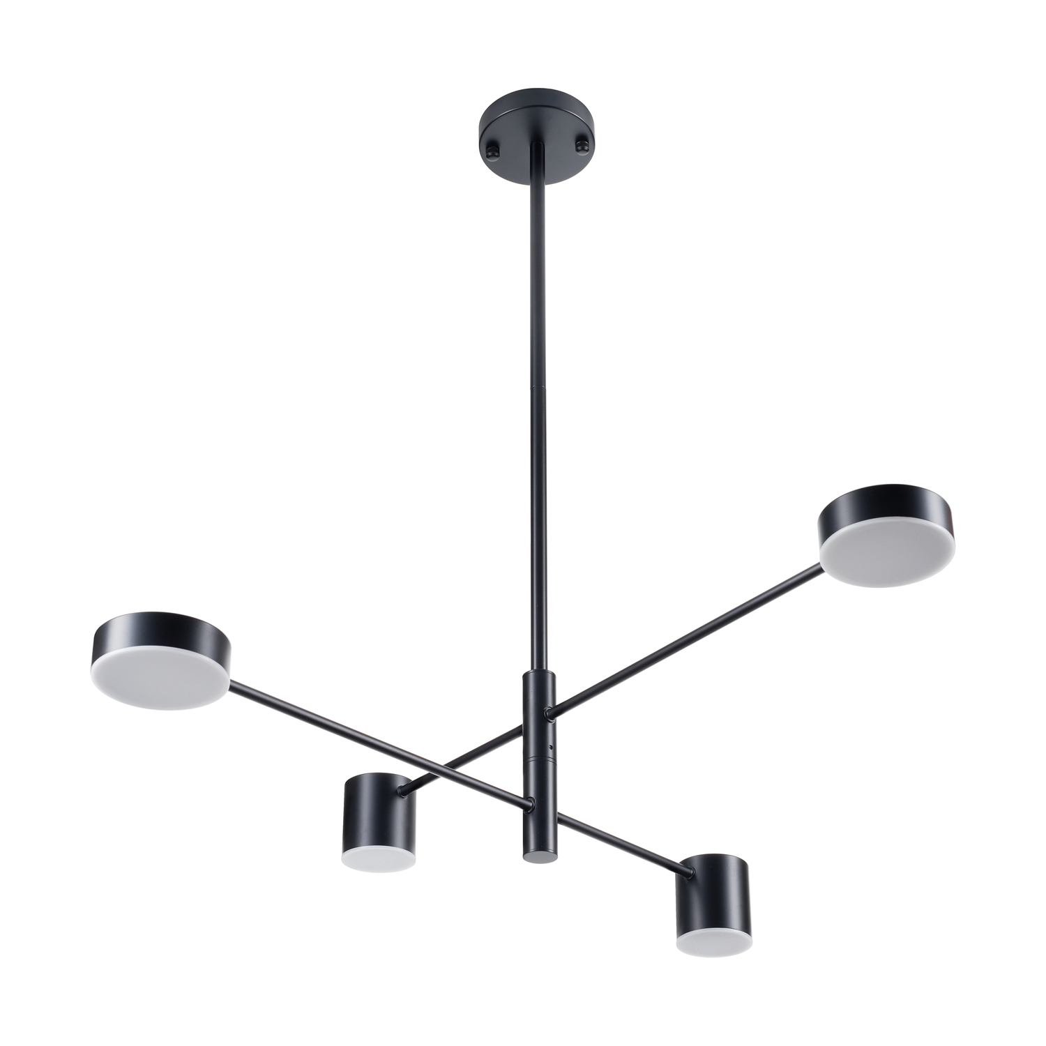 lampa geometryczna wiszaca Clex 4 czarna