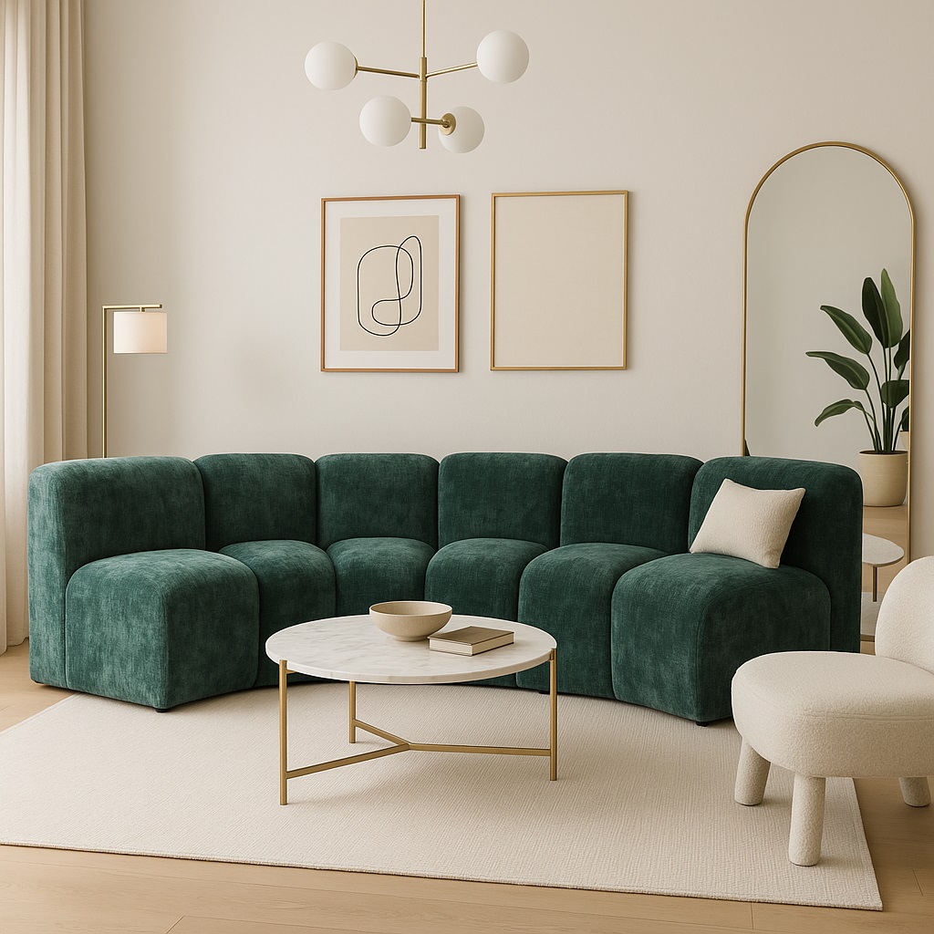 MAŁA SOFA NAROŻNA MODUŁOWA SERENA