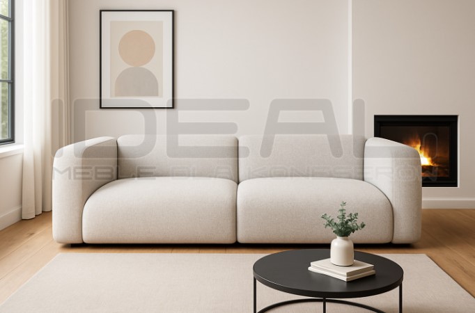 Sofa modułowa Serena gładka SL+SP 3 os.