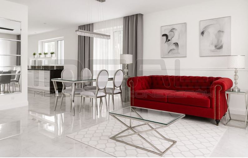 Nowoczesne meble do eleganckiego salonu sofa canon