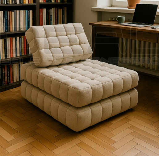 Mała sofa z funkcją spania Wafer