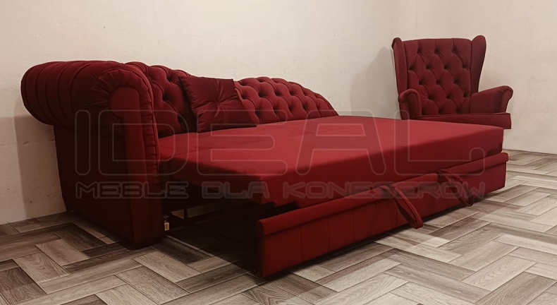 Szezlong Empire rozkładany Normal